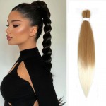 Coada de par dreapta Vigorous Easy Jumbo Braids Hair de 65 cm Blond inchis -Blond deschis Ombre EZT27613